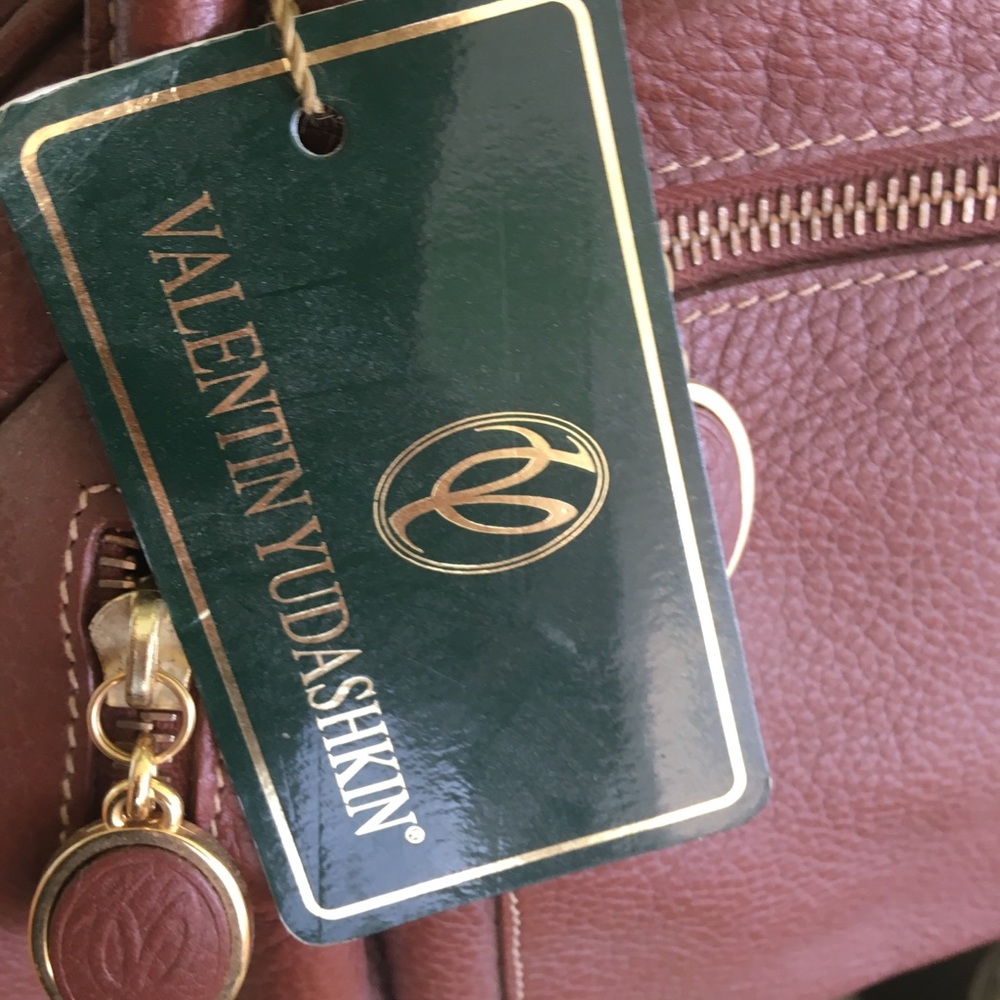 Big leather handbag